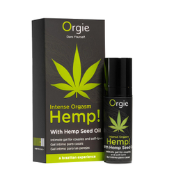 Жидкий вибратор Orgie Hemp! Intense Orgasm, 15 мл