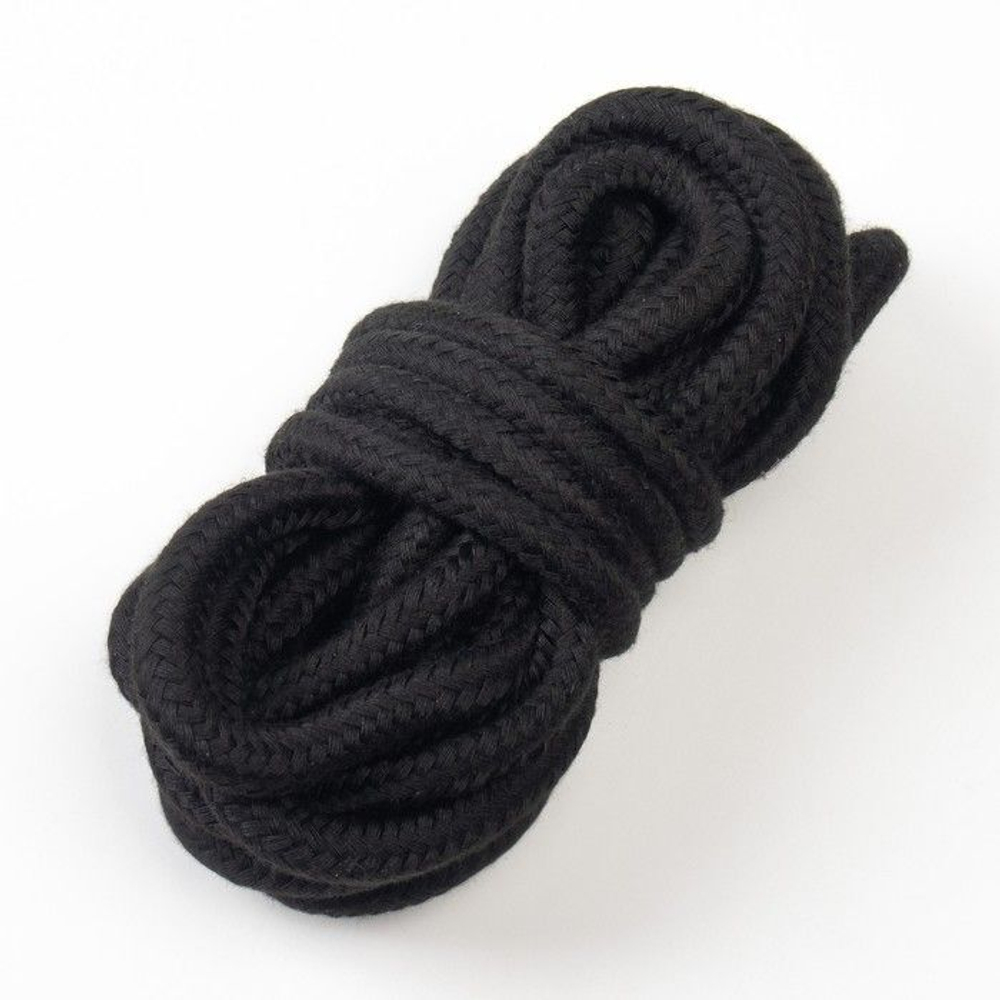 БДСМ-набор «Оки-Чпоки» с кружевом (Цвет: черный с белым)