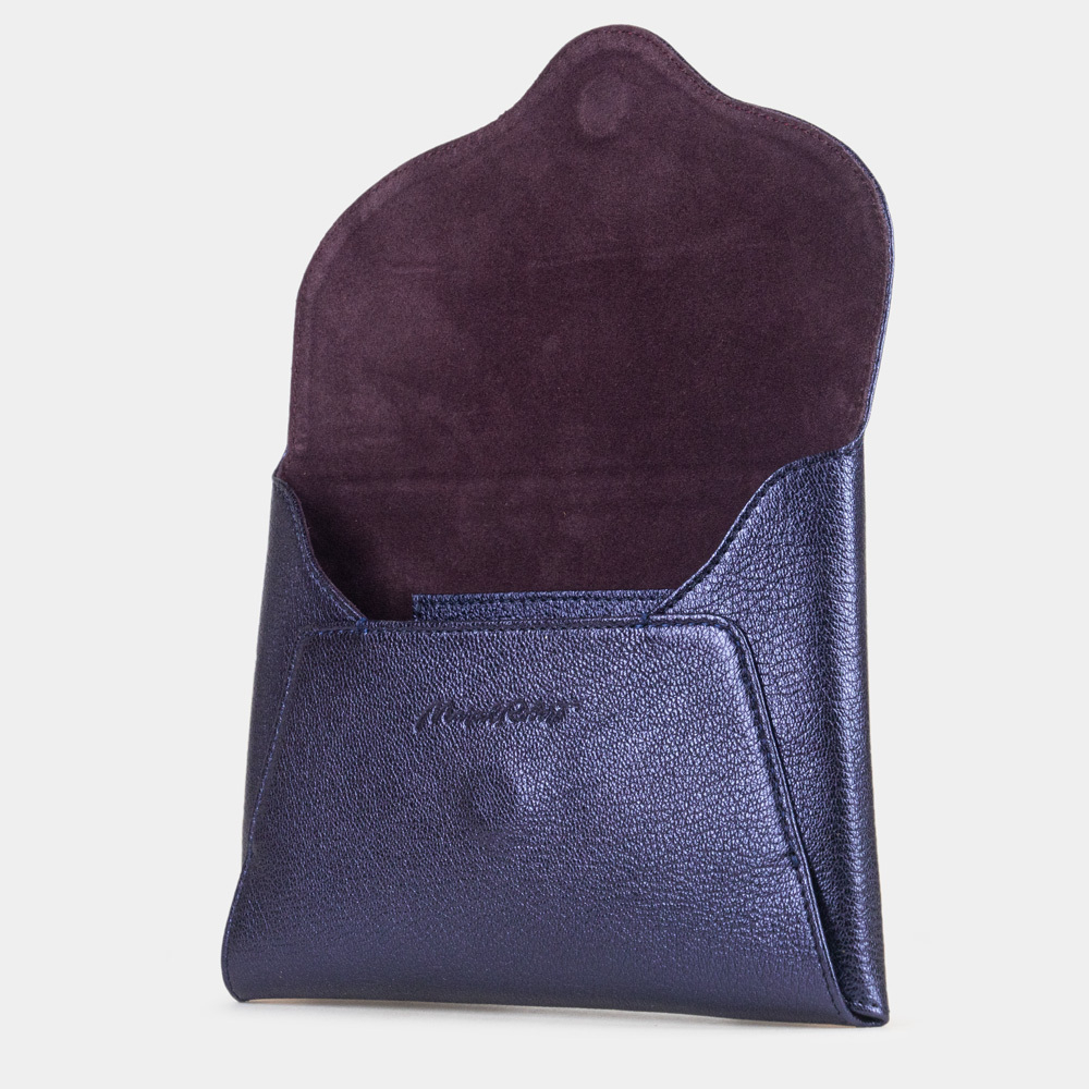 Сумка Florette из кожи козы, цвета кобальт