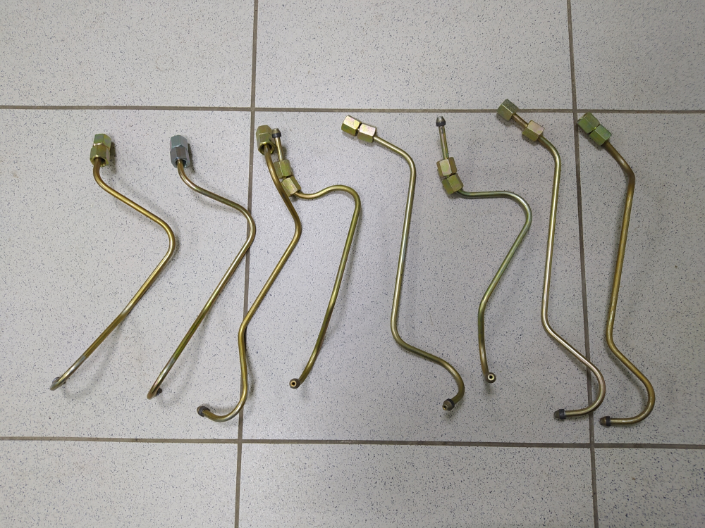 Комплект трубок топливных высокого давления (С/О гнутые, 8 шт) 238-1104308-В-8