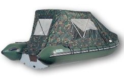 Тент лодочный носовой-ходовой Велес ( Stel ) R-360/375 (оксфорд 600)