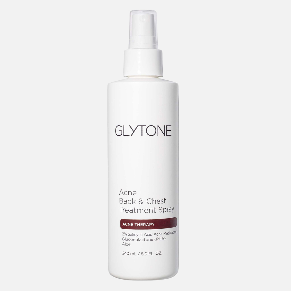 GLYTONE Спрей для проблемной кожи спины и груди Acne Back & Chest Treatment Spray, 240 мл