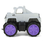 Пластмассовая игрушечная машина "Джип маленкий 2" белый (15*10*11 см) сетка