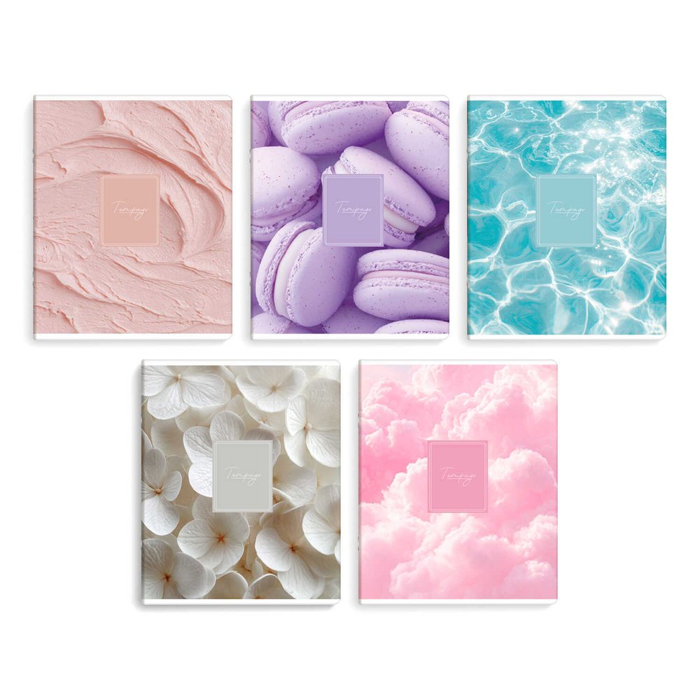 Тетрадь, 48 л, клетка, ЭСТЕТИКА А5