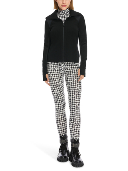 Marc Cain Джемпер на молнии с высоким воротом