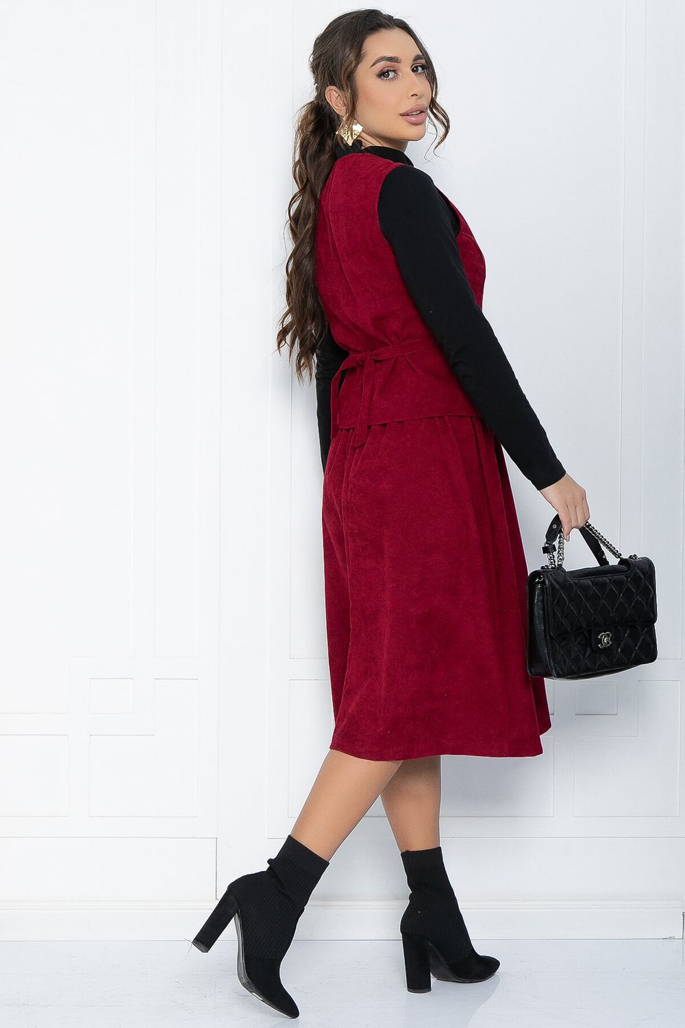 Костюм Жанет (вишневый) К12029 LT Collection