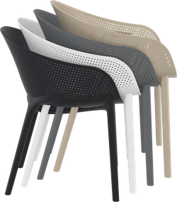 Кресло пластиковое Sky Pro Марсала