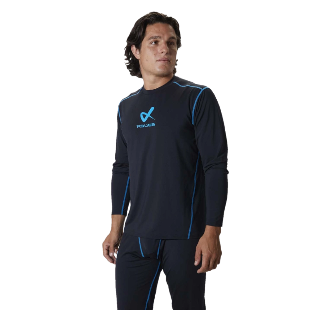 Термобелье футболка длинный рукав Bauer S22 BASIC BL LS TOP SR