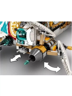 Конструктор Ниндзя Подводный Дар Судьбы 1218 деталей