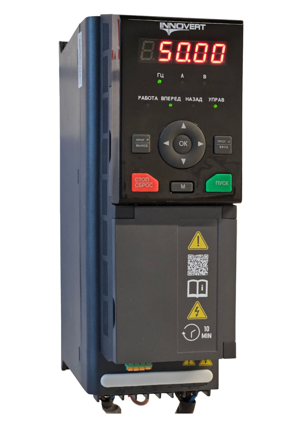 Преобразователь частоты модульный INNOVERT IMD402U43E с векторным управлением,4,0кВт, 380В, 9.0А,
