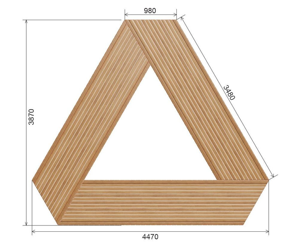 Модульная скамейка «Орлеан»