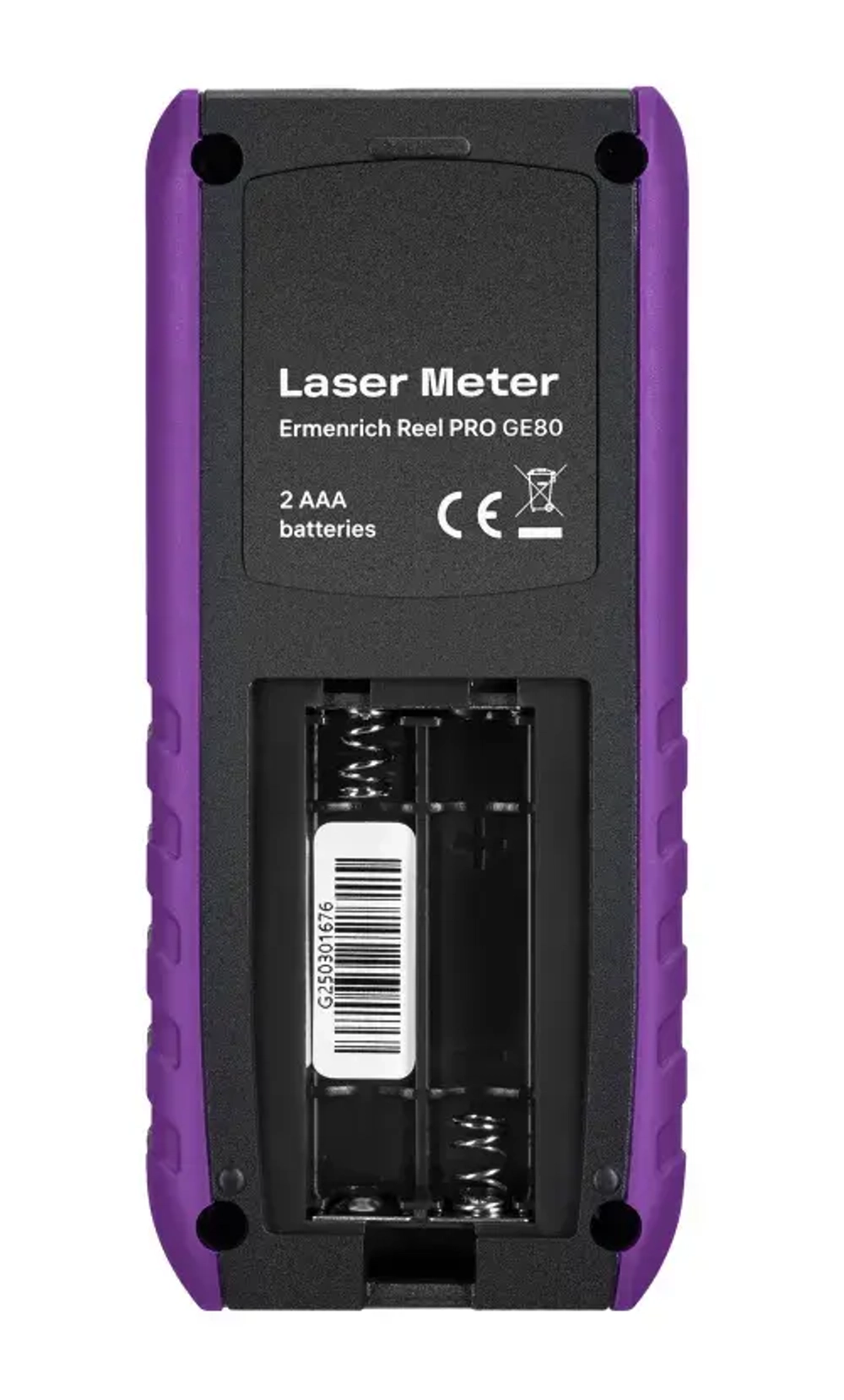 Лазерная рулетка Ermenrich Reel PRO GE80, фиолетовый
