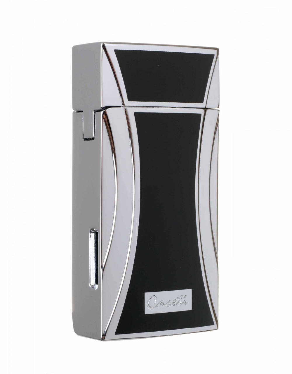 Зажигалка Caseti сигарная турбо, черная, с гильотиной CA285-1