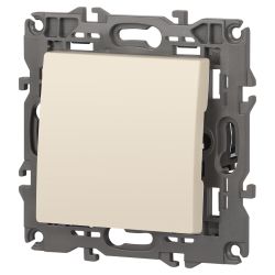 14-1111-02 ЭРА Кнопка, 10АХ-250В, Elegance, слоновая кость