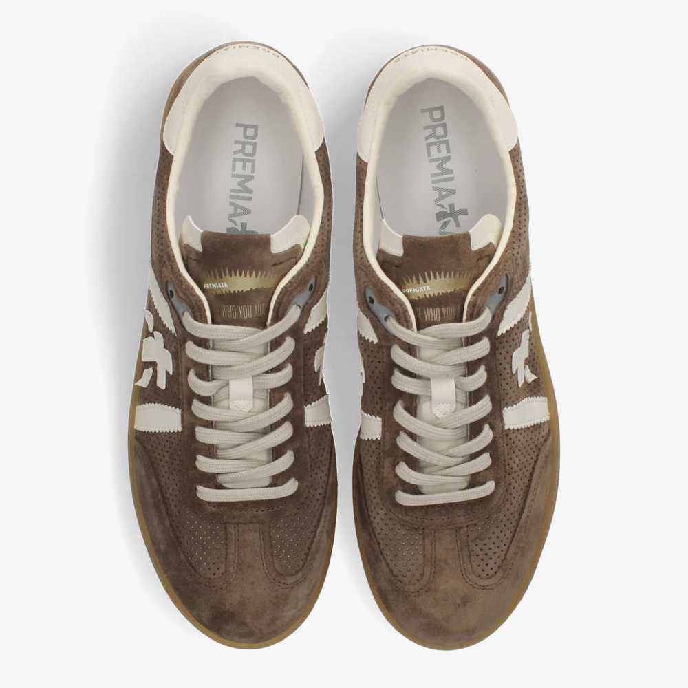 Комбинированные кеды Premiata Bonnie 8125 с перфорацией