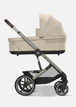 Cybex Детская коляска Balios S Lux BLK 2 в 1 цвет Almond Beige
