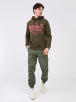 Худи Варгградъ мужское хаки «Залезь в свою шкуру» без начёса