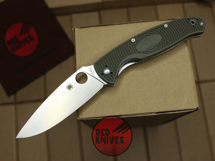 Нож Spyderco Resilience LTW F/P - зеленая рукоять