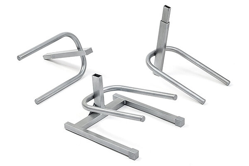 Подставка для 3-х бутылей серая РОССИЯ