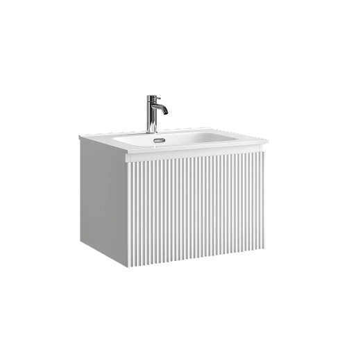 Тумба с раковиной Sancos Snob R 1.0 SNR1.060W/CN7001 Bianco
