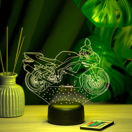 Светильник "Мотоцикл Yamaha" (Ямаха)