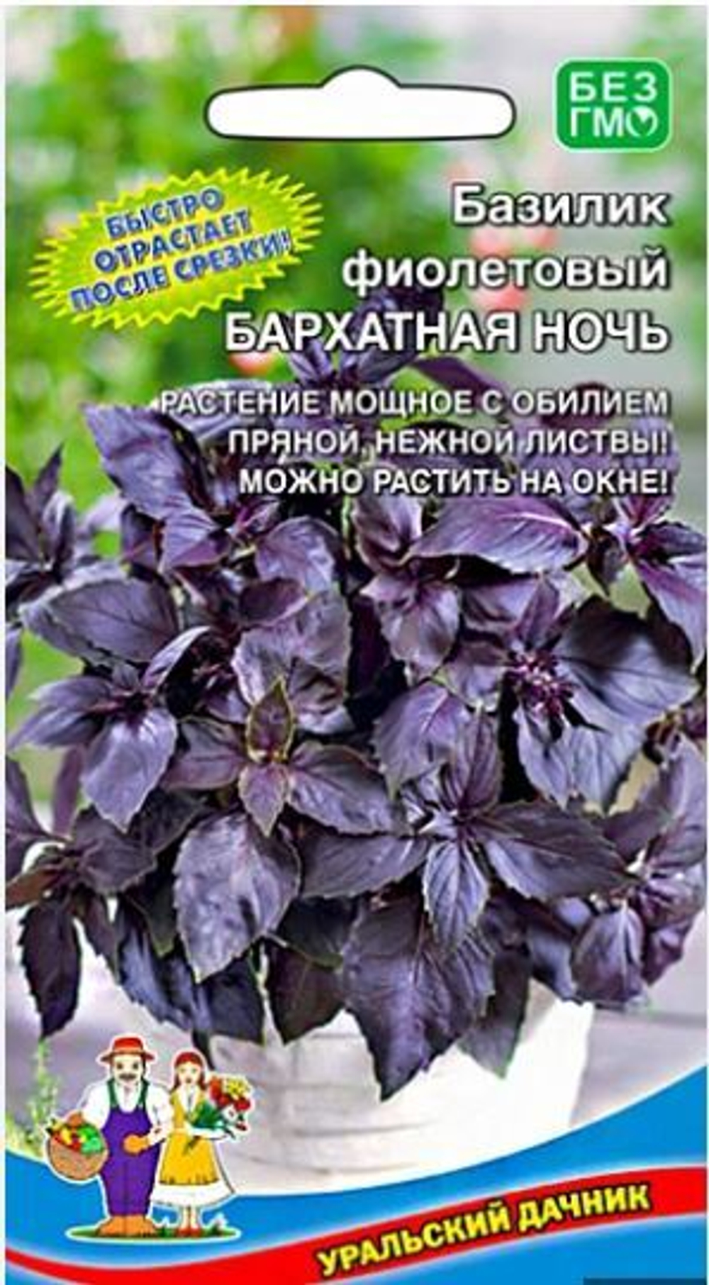 Базилик Бархатная ночь 0,25г Ц Марс