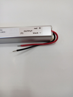 Блок питания для светодиодных лент тонкий 12V 25W IP20 Ecola 172x18x18 (интерьерный) B2T025ESB