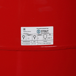 STOUT STH-0006 Расширительный бак на отопление 300 л. (цвет красный)