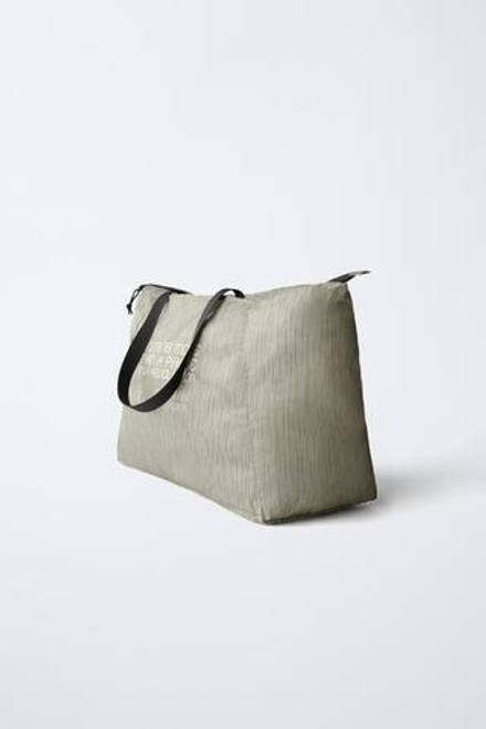 ZARA СКЛАДНОЙ ШОПЕР EXPLORER, СЕРО-КОРИЧНЕВЫЙ