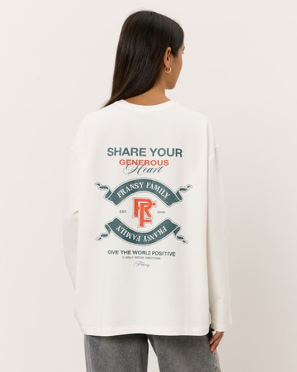 Лонгслив FRANSY, зеленый