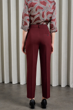 3993 Брюки женские (бордовый)