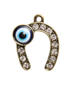 AM-3324 Фигурка кошельковая «Подкова на счастье» (латунь)