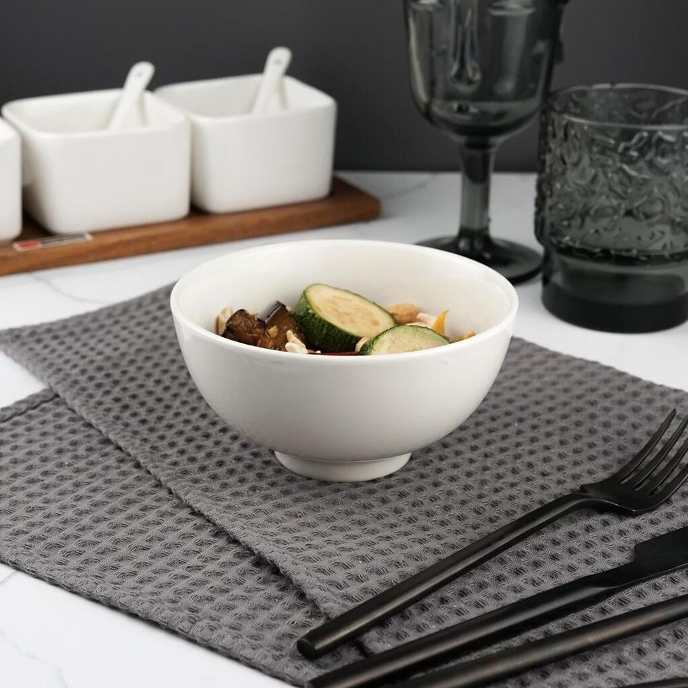 Салатник 425 мл d 13 см h6,5 см белый фарфор P.L. Proff Cuisine [6]