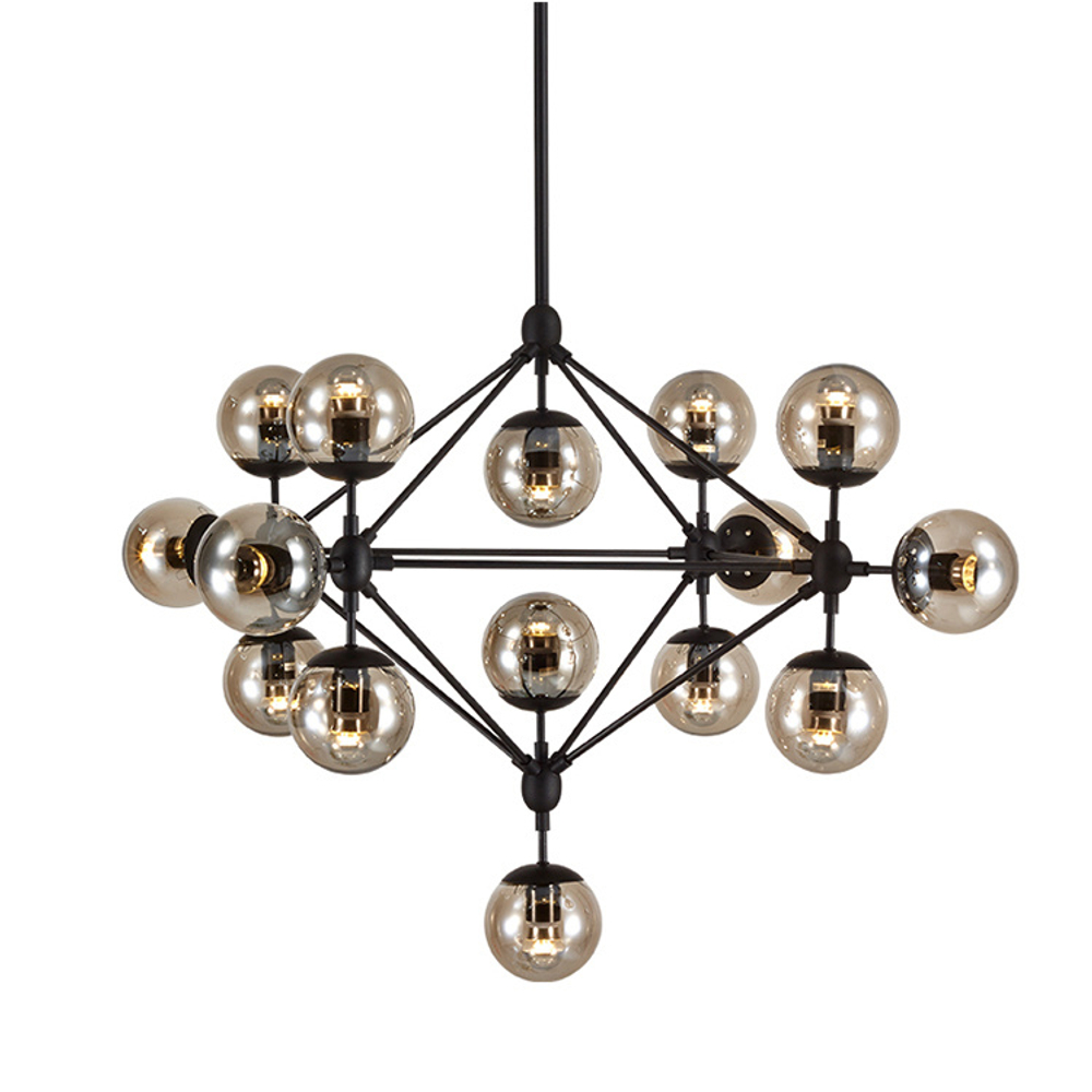 Люстра Modo 15 cognac