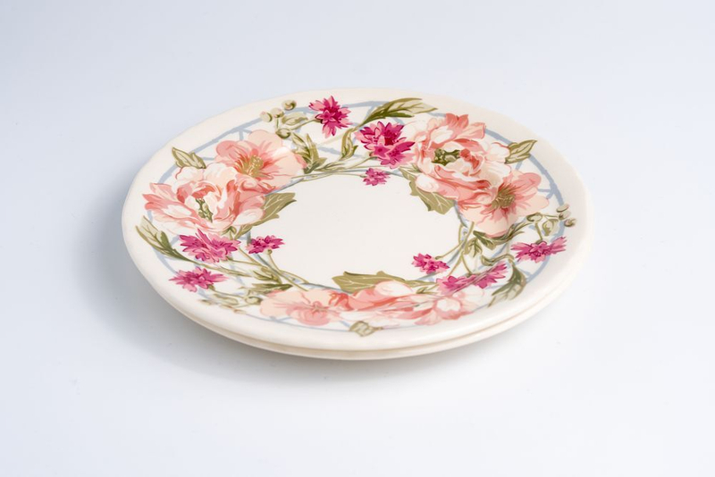 Пара столовых тарелок из серии «Турень»