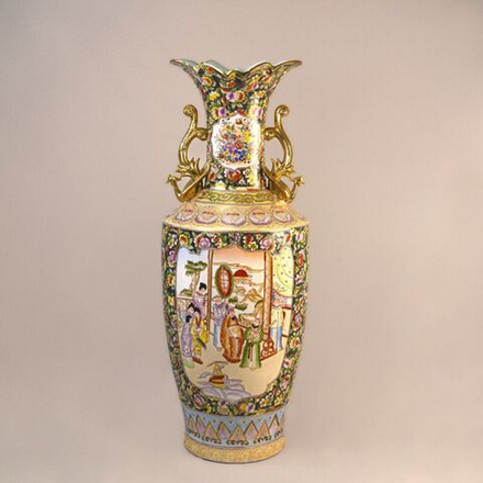 Винтаж: Винтажная китайская ваза