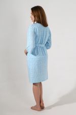 Халат женский Мамочка-6.1 Виотекс ГОЛУБОЙ