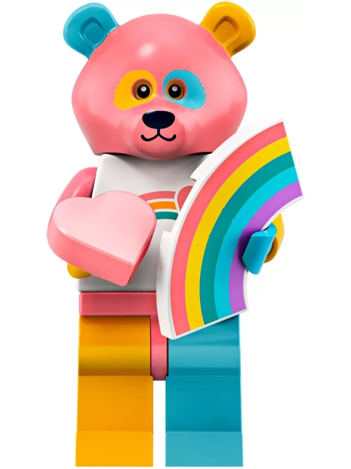 LEGO Minifigures 71025 series 19 Парень в костюме медведя
