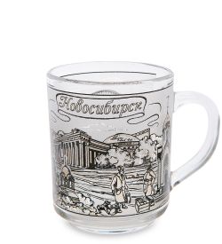 Народные промыслы ЯЛ-15-05/2 Кружка «Новосибирск» (стекло)