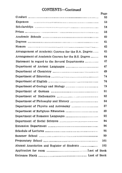 Millsaps College Catalog, 1921-1922 | Millsaps College