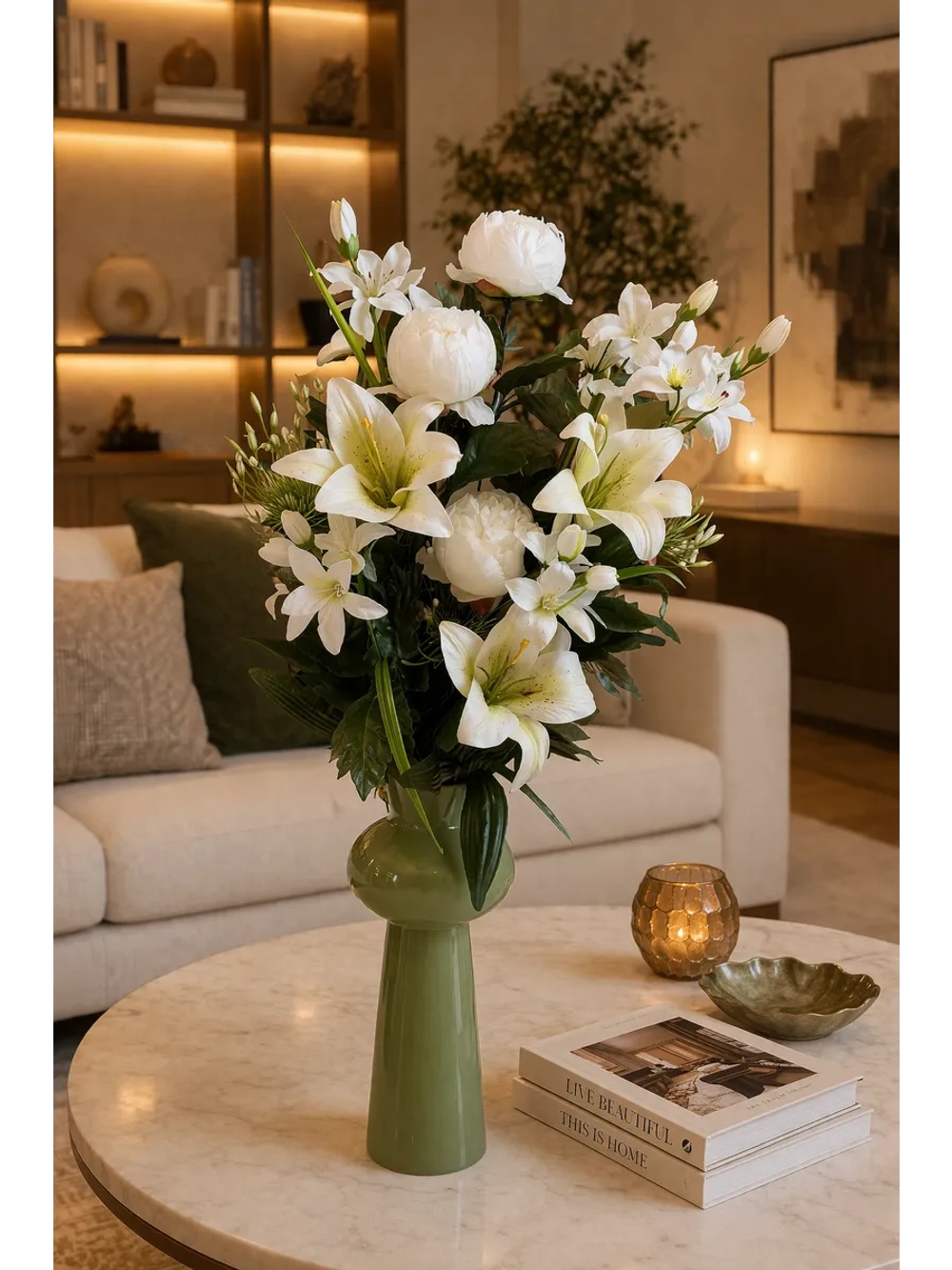 Премиальный букет искусственных цветов