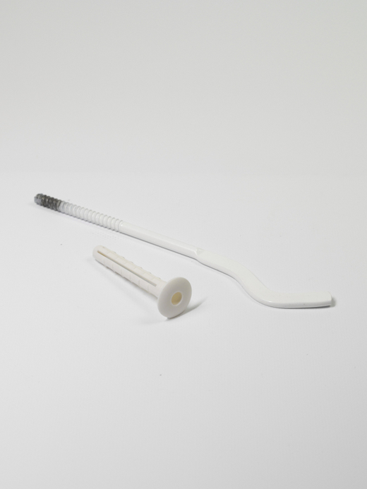 А6.7.25ф Кронштейн для радиатора штыревой 7*250 мм плоский с дюбелем