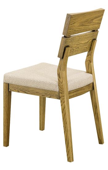 Стул Кёльн (дуб/тон Светлый дуб с черной патиной 004/ткань 2-075)