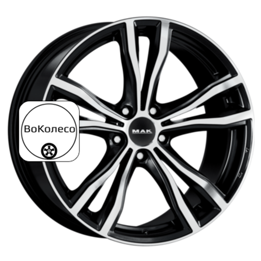 9x19/5x120 ET18 D74,1 X-Mode Black mirror MAK