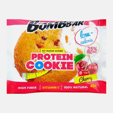 Печенье Bombbar вишня без сахара 40г