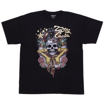 Футболка Девушка с черепом