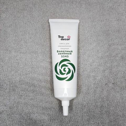 Краситель гелевый TOP DEKOR Болотно-зеленый 100 г