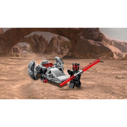 LEGO Star Wars: Микрофайтеры: Корабль-лазутчик ситхов 75224 — Sith Infiltrator Microfighter — Лего Звездные войны Стар Ворз