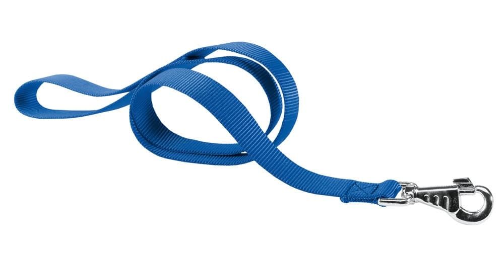 Поводок CLUB G25/120 нейлон синий