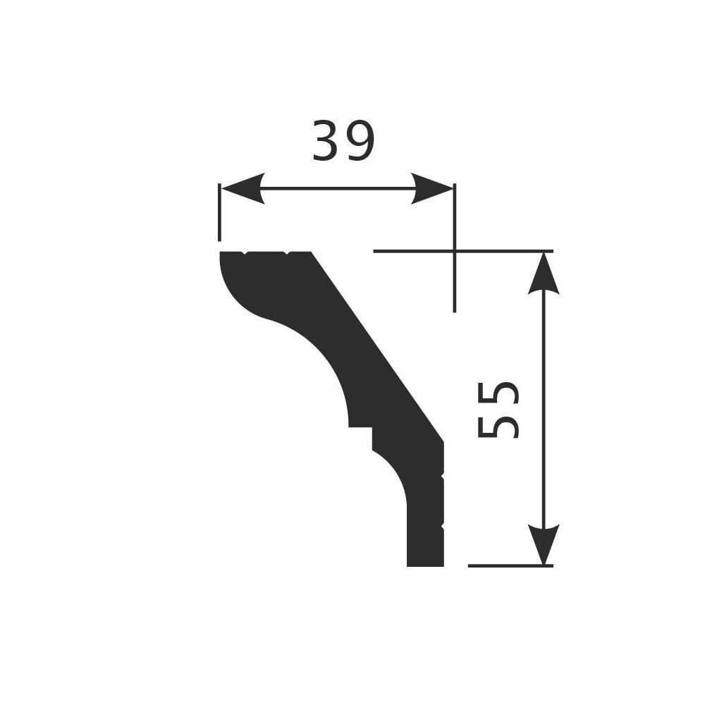 Карниз потолочный КX029
